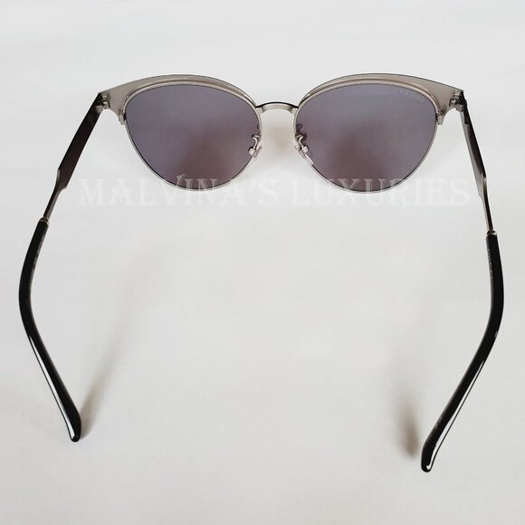 GUCCI SUNGLASSES GG00074 SK 005 LIGHT ROUND FRAME ACETATE METAL GG LOGO ENGRAVED - Picture 6 of 11